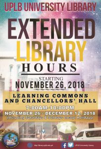 Extended Library Hours