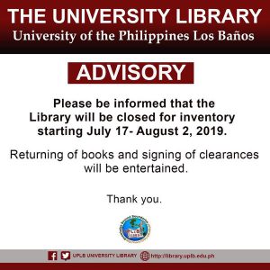 University Library Advisory