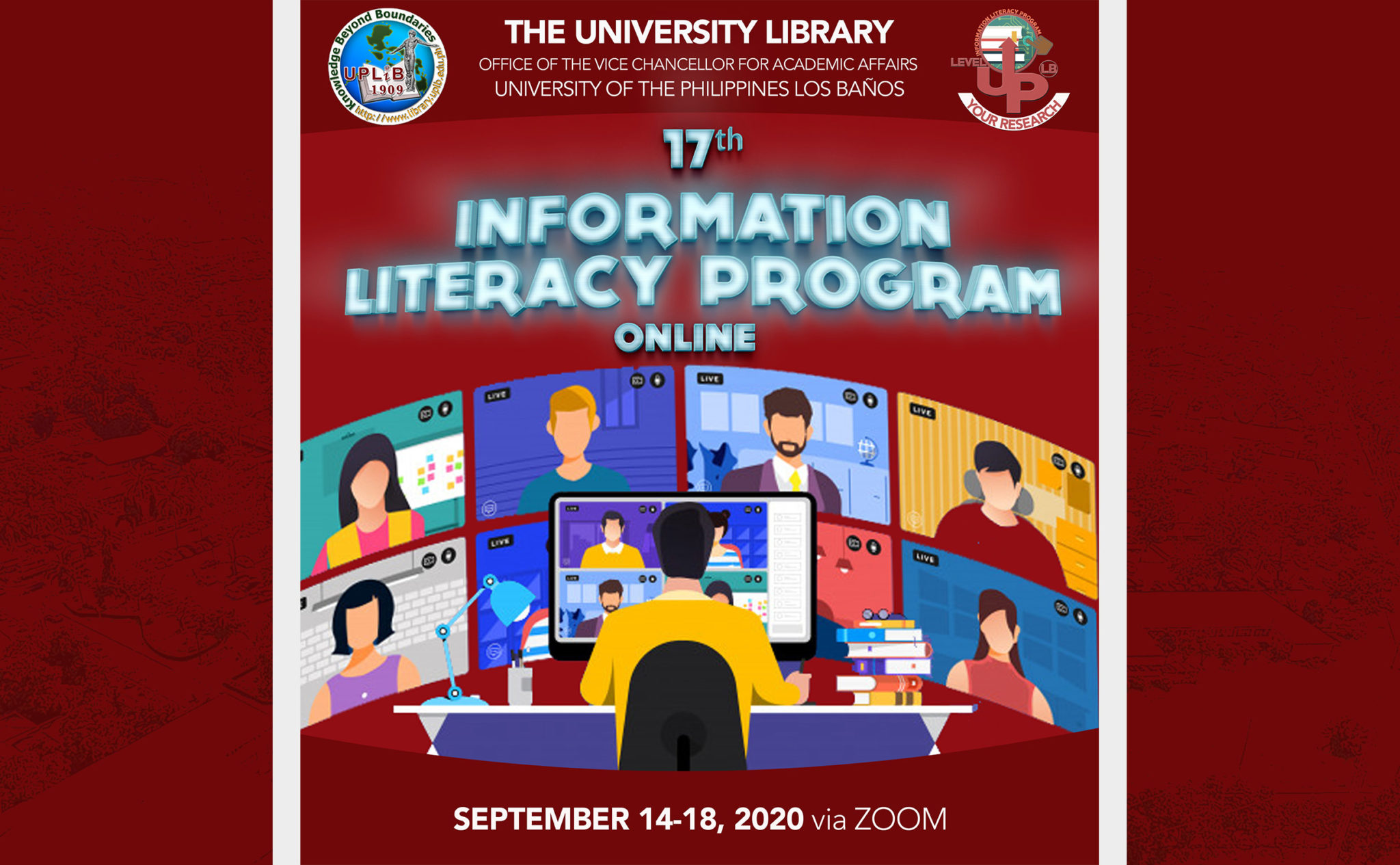 Univ Library holds virtual Info Literacy…