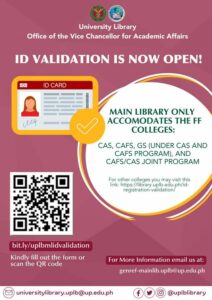 Main Library ID Validation