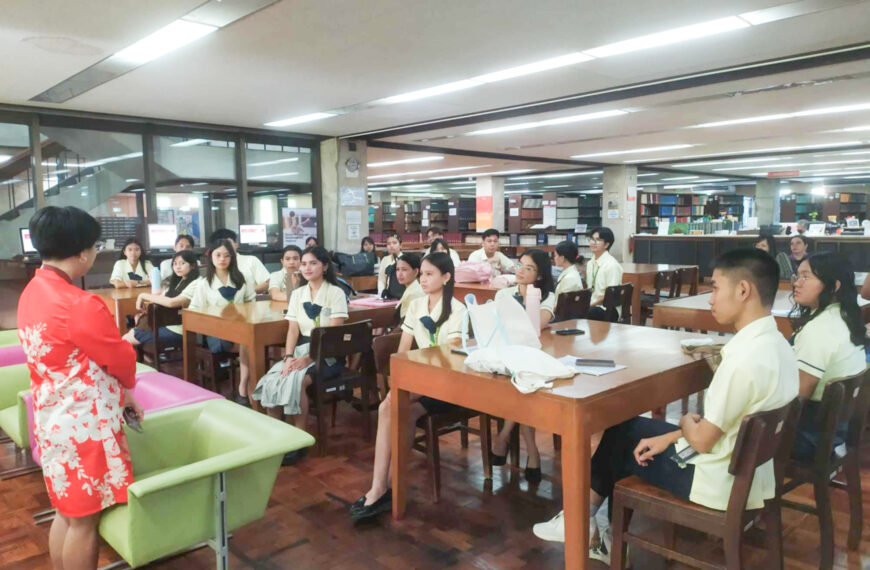 University Library hosts Los Baños SHS…