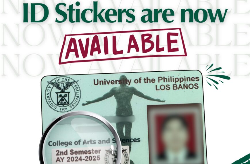 ID Stickers for 2nd Semester A.Y.…